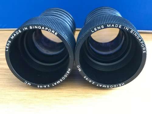 Heidosmat 1:2,8/85mm MC for Rollei Slideprojector 35 twin