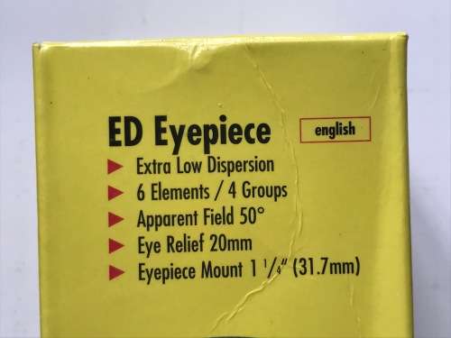 SOLIGOR ED 5.2   EYEPIECE FOR TELESCOPE