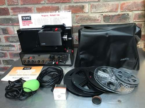 NORISOUND 332 DUO SUPER 8 / SINGLE 8 WITH AND WITHOUT SOUND COLLECTORS ITEM
