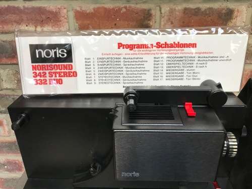 NORISOUND 332 DUO SUPER 8 / SINGLE 8 WITH AND WITHOUT SOUND COLLECTORS ITEM