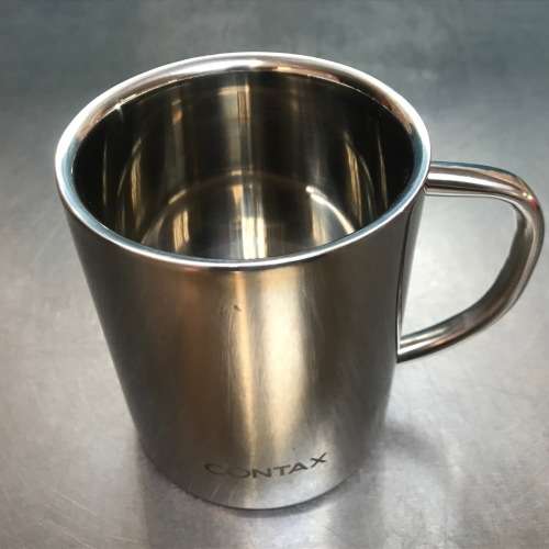 1 x Contax coffee cup stainless steel, new in box