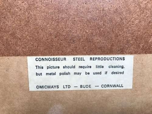 STAINLESS STEEL MAP  HERFORDSHIRE  ENGLAND BY ROB MORDEN , MADE IN ENGLAND CORNWALL