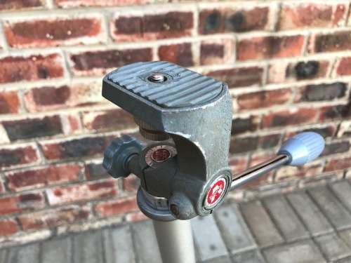 LINHOF TRIPOD ALUMINIUM WITH HEAD made in West Germany , collectors item
