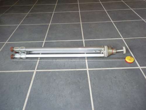 LINHOF TRIPOD ALUMINIUM WITH LINHOF HEAD, made in West Germany , collectors item, vintage
