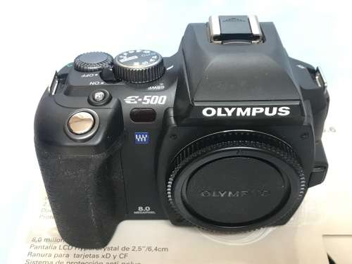 Olympus E-500 digital camera Body in very good working condition.