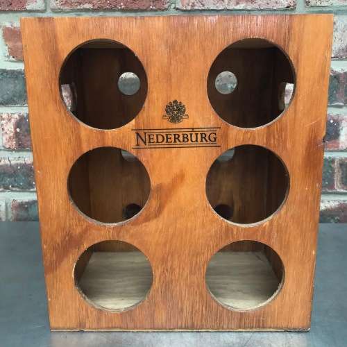 Nederburg wooden wine rack vintage