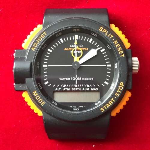 Vintage Casio watch ARW 320 376 water resistant, Japan, collectors item