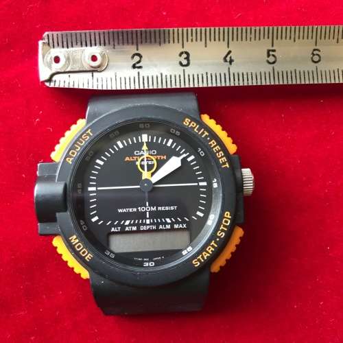 Vintage Casio watch ARW 320 376 water resistant, Japan, collectors item