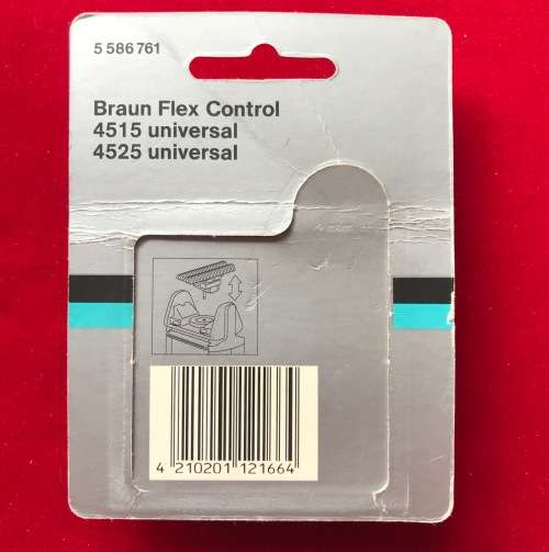 Braun Flex Control 4515 / 4525 universal Shaver Parts  # 5586761 + # 5586760