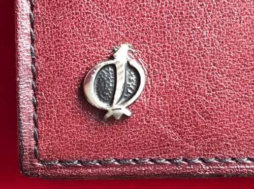 Prestige Leather Purse new vintage bordeaux