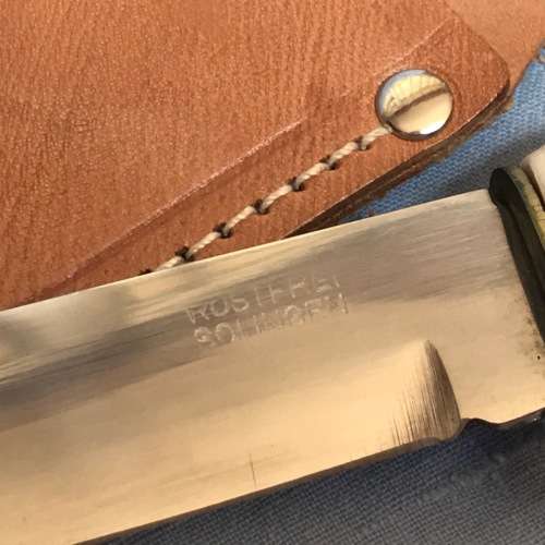 Knife Solingen,Rostfrei, Germany, Knife