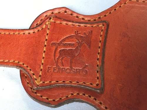 F.Expsoito shotgun shell belt leather for 20 rounds plus 12 x ammo rounds 30.06 and similar