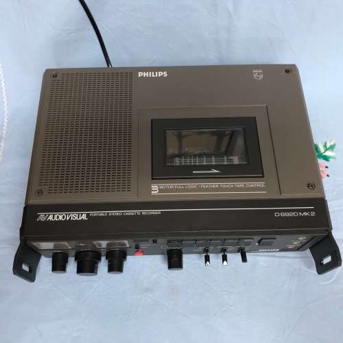 Phillips d 6920 mk2 Cassette recorder stereo AV