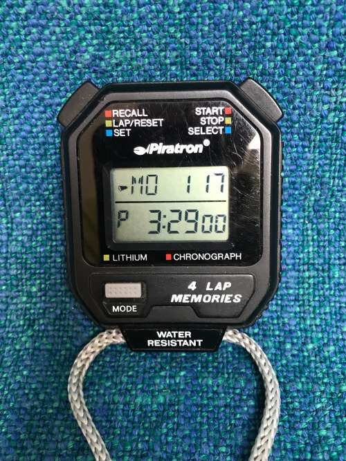Vintage Piratron stop watch with new battery , collectors item