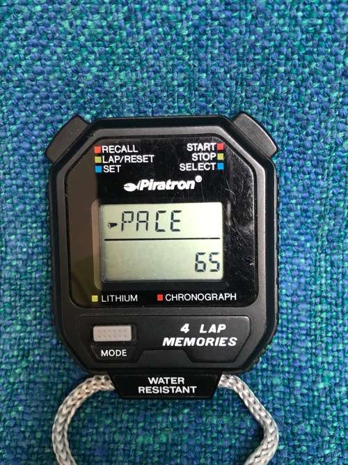 Vintage Piratron stop watch with new battery , collectors item