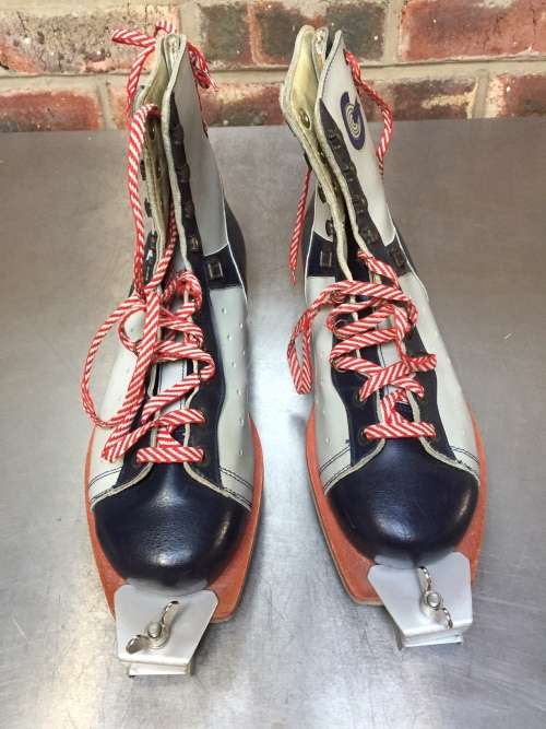 W. Gehmann Shooting Shoes Size 8.1/2 REAL LEATHER from Germany