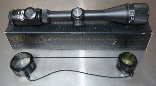 Walther Riflescope 3-9x40incl. Box and caps