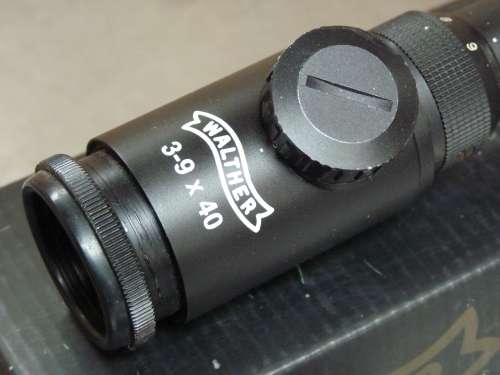 Walther Riflescope 3-9x40incl. Box and caps