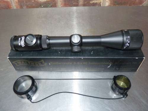 Walther Riflescope 3-9x40incl. Box and caps