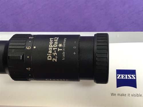 Zeiss Classic Diasport 2.5-10×42 rifle scope.