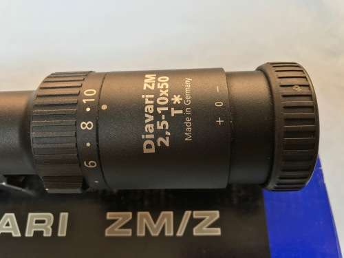 Zeiss Diavari  ZM 2.5 -10 X 50 T* Rifle scope