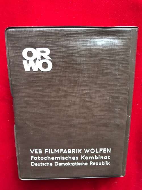 ORWO Film Playing card set - vintage