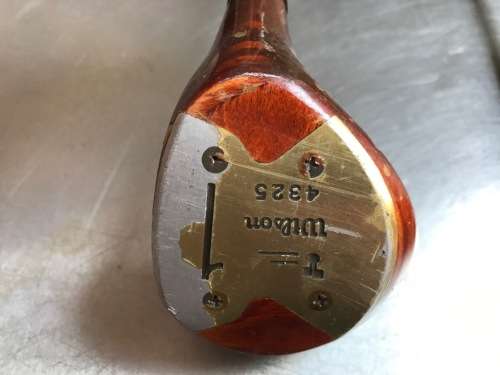Wilson Sam Snead Blue Ridge Golf Clubs Wood Set 4325 1+3+5 Club,vintage CLIMA / GUARD STRATA-BLOC