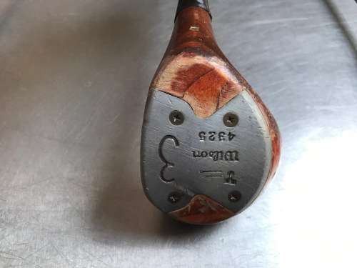 Wilson Sam Snead Blue Ridge Golf Clubs Wood Set 4325 1+3+5 Club,vintage CLIMA / GUARD STRATA-BLOC