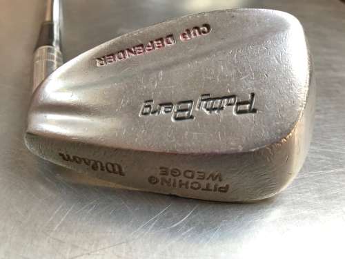 Wilson Clubs 3 + 7 + pitching wedge, Patty Berg, Cup Defender, vintage, collectors item