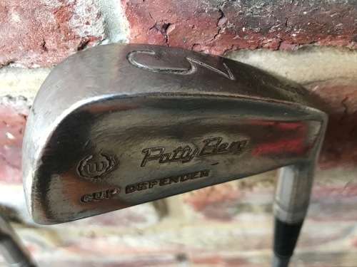 Wilson Clubs 3 + 7 + pitching wedge, Patty Berg, Cup Defender, vintage, collectors item