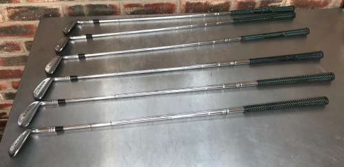 Wilson Blue Ridge Golf Clubs 4,5,6,8,9,pitching wedge ,sam snead , vintage, collectors item