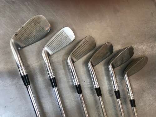 Wilson Blue Ridge Golf Clubs 4,5,6,8,9,pitching wedge ,sam snead , vintage, collectors item