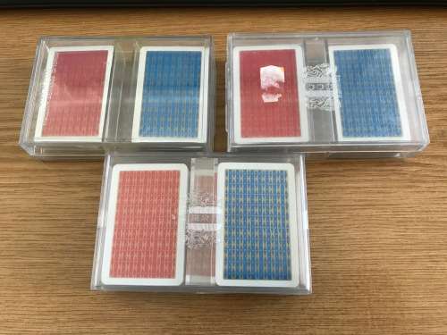 3 x Rome Canaster Card-set , card size 3x5.5cm