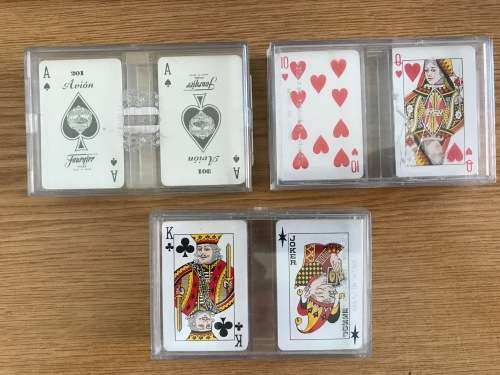 3 x Rome Canaster Card-set , card size 3x5.5cm