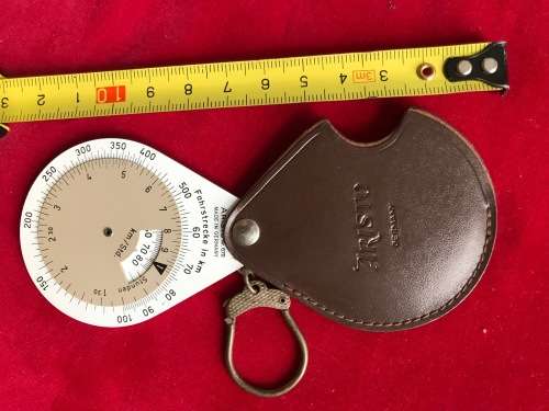 Aristo Germany Nr. 670 , Made in Germany, Fahrstrecke in km, vintage,very rare, collectors item