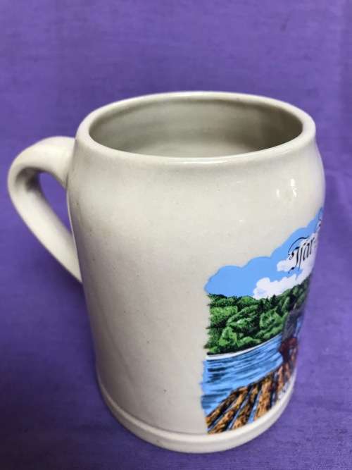 Vintage Beer Mug Isar Flossfahrt Germany, Made in Germany,