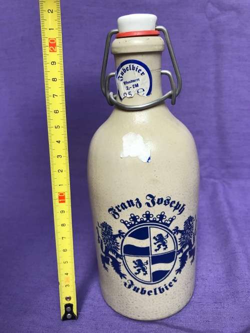 Frans Josef Jubelbier Beer Bottle from Germany, vintage, rare