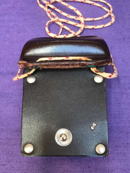 Thommen Switzerland old altimeter + barometer,  19 jewels,  in pouch
