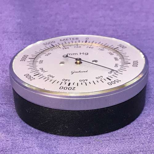 Gischard germany altimeter in pouch, vintage, collectors item