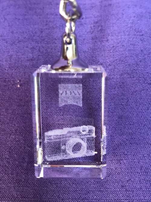 Zeiss Camera Glass Keyring keychain new