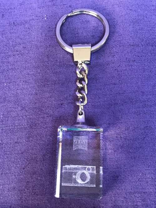 Zeiss Camera Glass Keyring keychain new