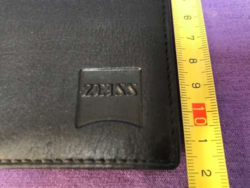 Zeiss Leather writing block with pen