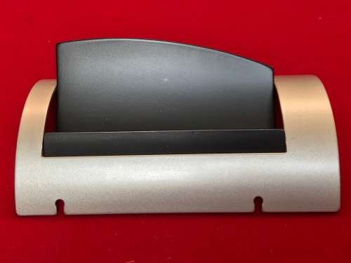 Erno Deluxe Business Card holder metal for desk #801029, new, vintage from the 90s,Desk-Top Access.