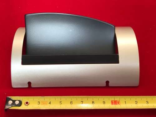 Erno Deluxe Business Card holder metal for desk #801029, new, vintage from the 90s,Desk-Top Access.