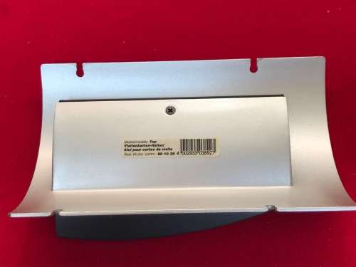 Erno Deluxe Business Card holder metal for desk #801029, new, vintage from the 90s,Desk-Top Access.