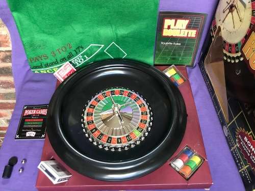 PLAY ROULETTE SET 16 INCH 40CM, Plastic Wheel