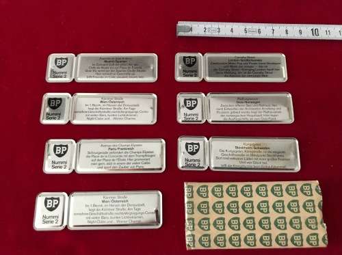 BP Nummi Serie 2 Road Signs from approx. 60s