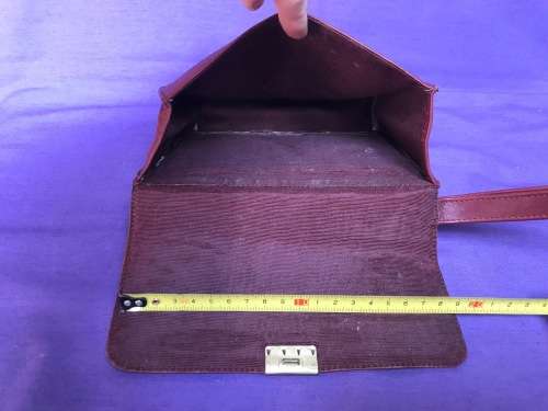 Canon leather hand case / purse , vintage, collectors item
