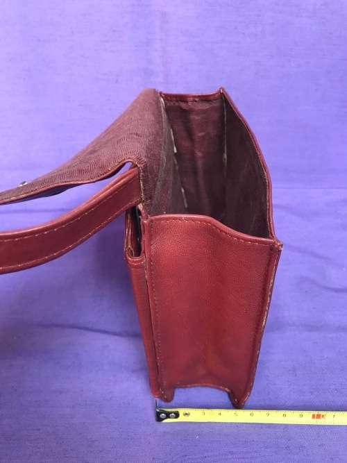 Canon leather hand case / purse , vintage, collectors item