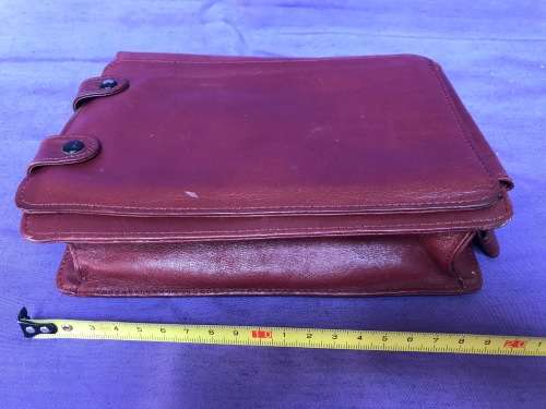 Canon leather hand case / purse , vintage, collectors item